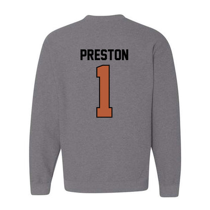 Texas - NCAA Women's Basketball : Bryanna Preston - Classic Shersey Crewneck Sweatshirt-1