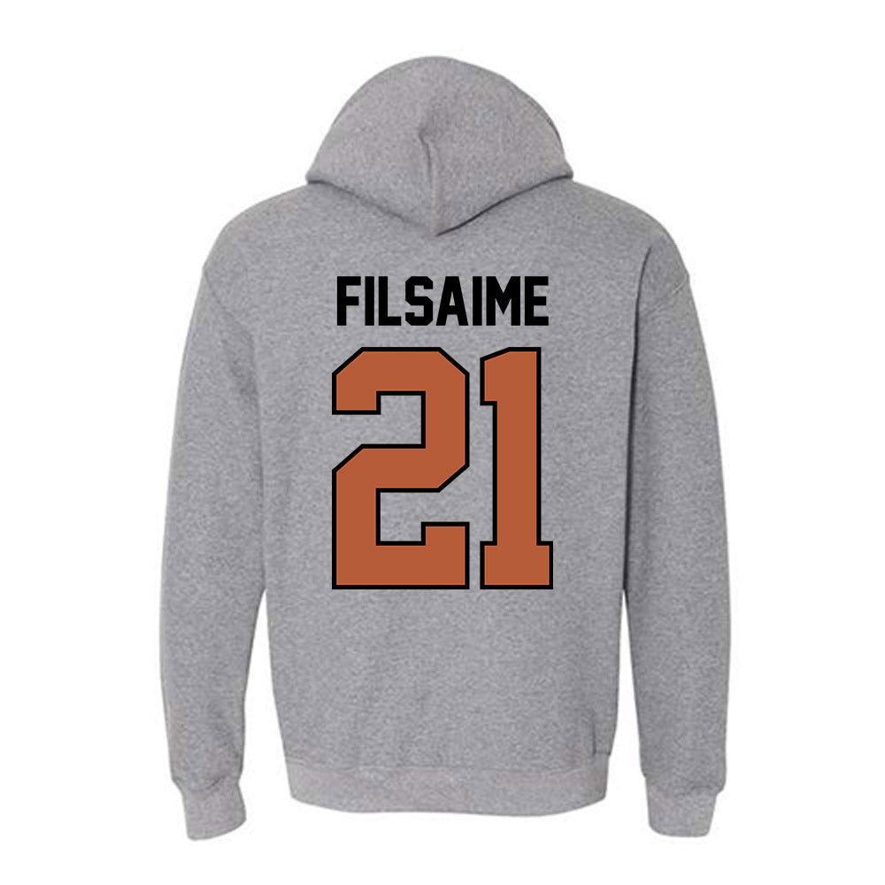 Texas - NCAA Football : Xavier Filsaime - Classic Shersey Hooded Sweatshirt