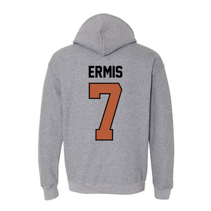 Texas - NCAA Baseball : Andrew Ermis - Classic Shersey Hooded Sweatshirt-1