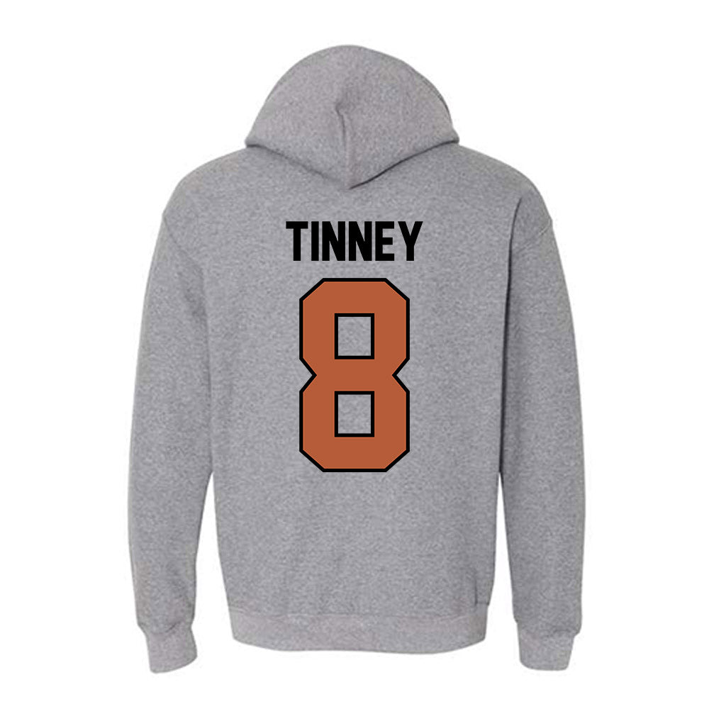 Texas - NCAA Baseball : Carson Tinney - Classic Shersey Hooded Sweatshirt-1