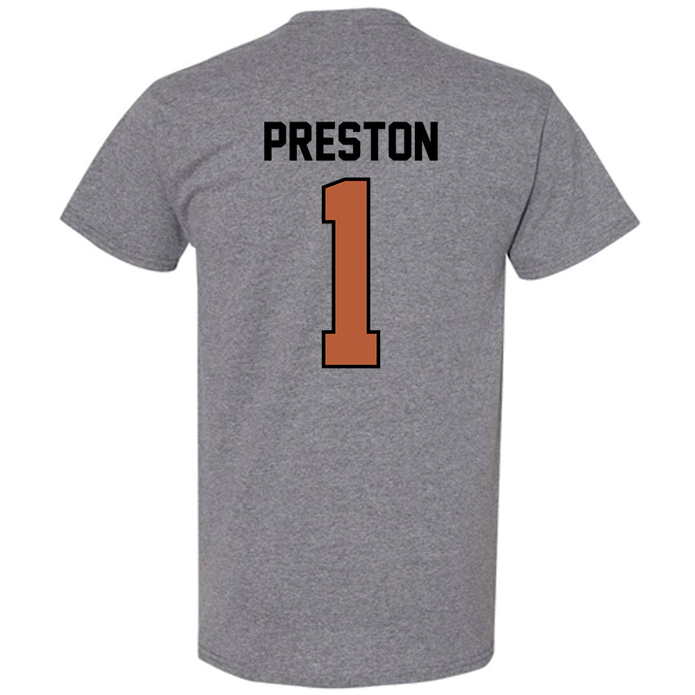 Texas - NCAA Women's Basketball : Bryanna Preston - Classic Shersey T-Shirt-1
