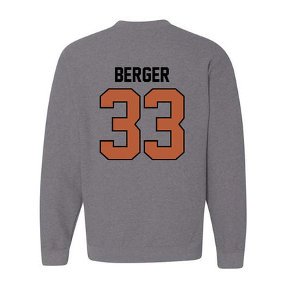 Texas - NCAA Football : Carson Berger - Classic Shersey Crewneck Sweatshirt-1
