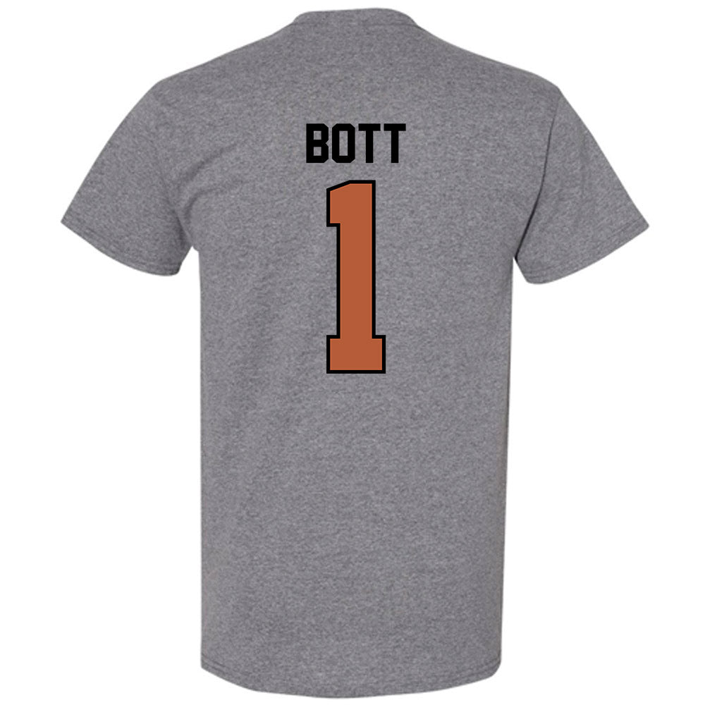 Texas - NCAA Men's Basketball : Cole Bott - Classic Shersey T-Shirt-1