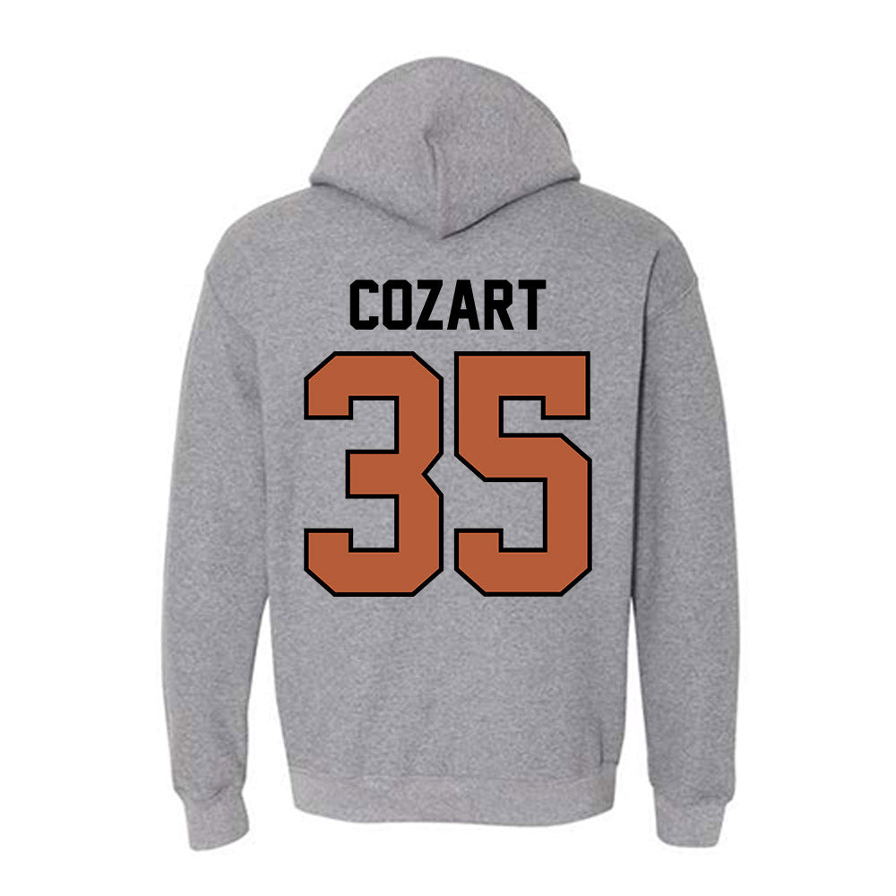 Texas - NCAA Baseball : Samuel Cozart - Classic Shersey Hooded Sweatshirt-1