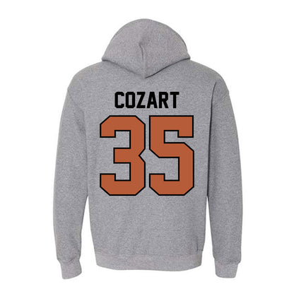 Texas - NCAA Baseball : Samuel Cozart - Classic Shersey Hooded Sweatshirt-1