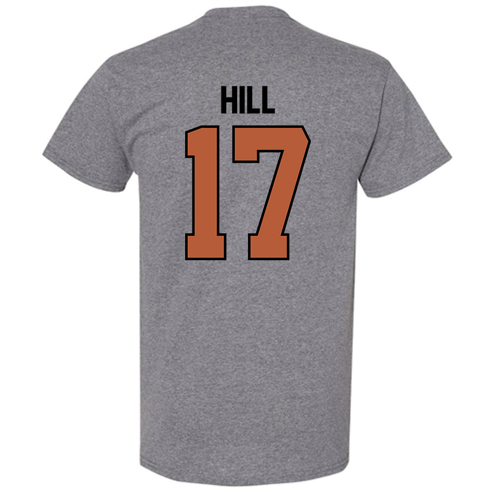 Texas - NCAA Baseball : Will Hill - Classic Shersey T-Shirt-1