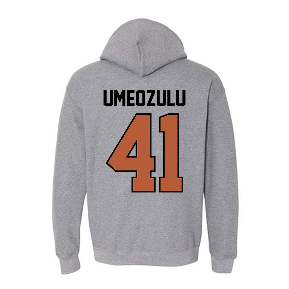 Texas - NCAA Football : Ziky Umeozulu - Classic Shersey Hooded Sweatshirt