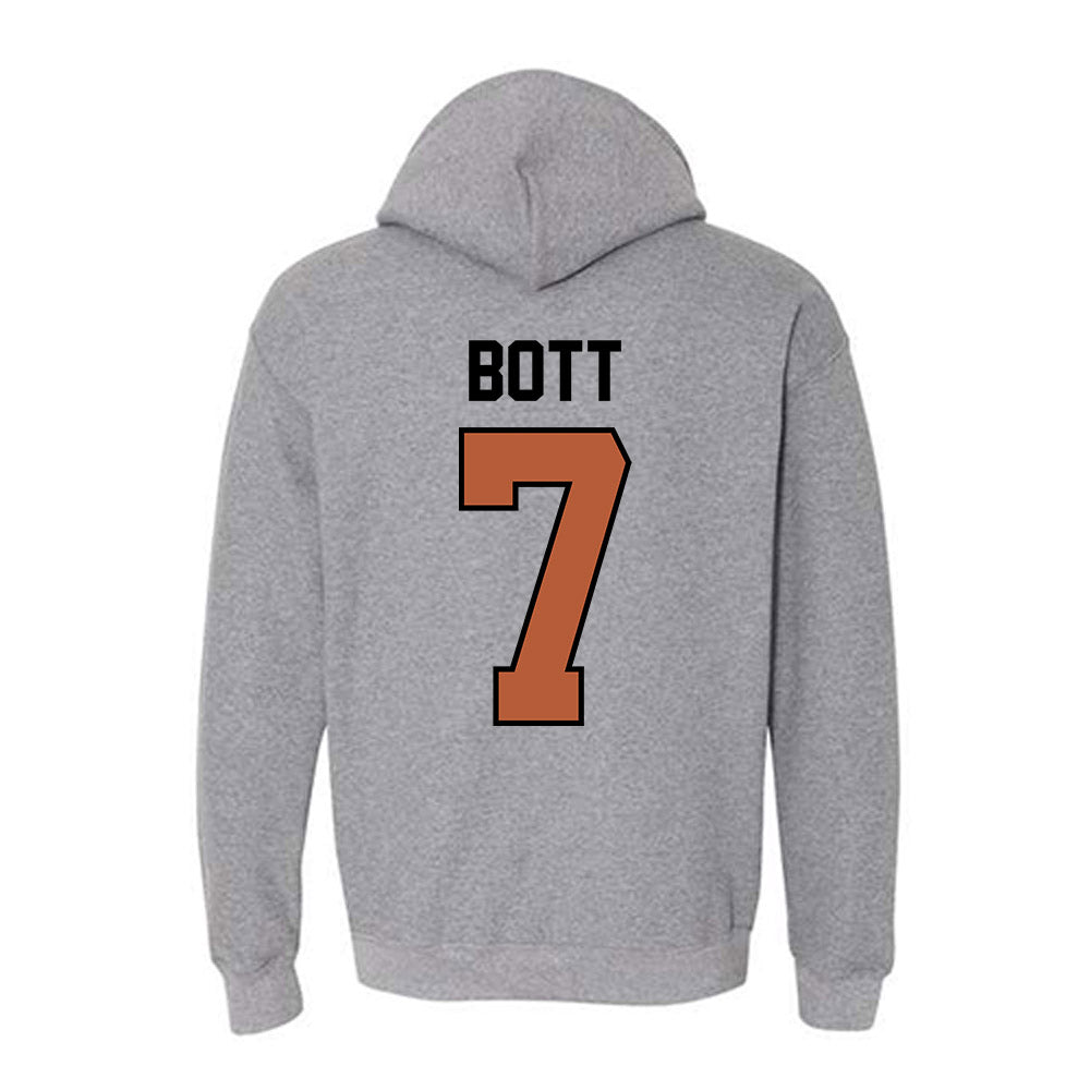 Texas - NCAA Men's Basketball : Cole Bott - Classic Shersey Hooded Sweatshirt-1