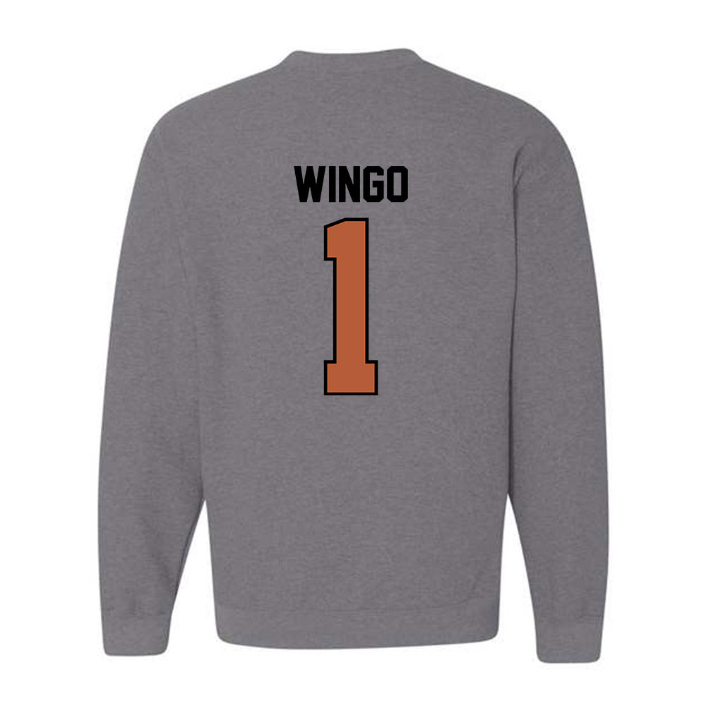 Texas - NCAA Football : Ryan Wingo - Classic Shersey Crewneck Sweatshirt-1