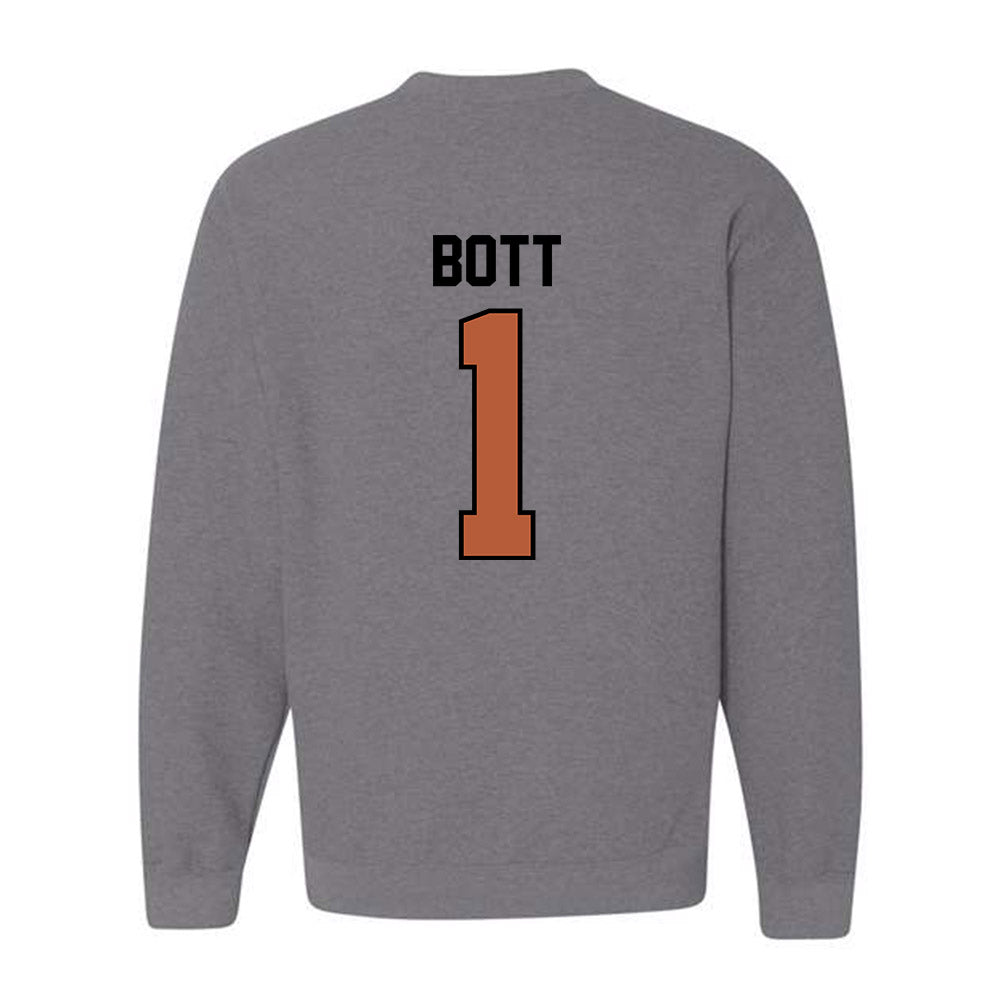Texas - NCAA Men's Basketball : Cole Bott - Classic Shersey Crewneck Sweatshirt-1