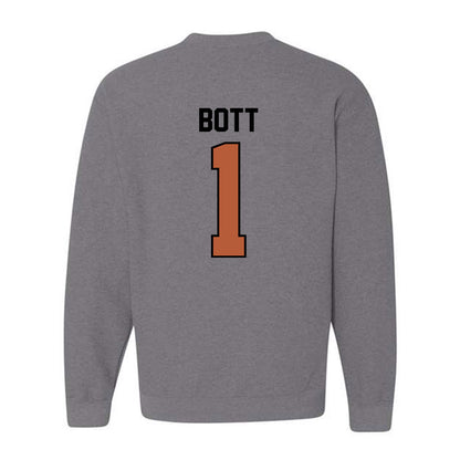 Texas - NCAA Men's Basketball : Cole Bott - Classic Shersey Crewneck Sweatshirt-1