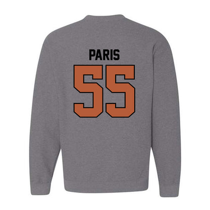 Texas - NCAA Baseball : Jack Paris - Classic Shersey Crewneck Sweatshirt-1
