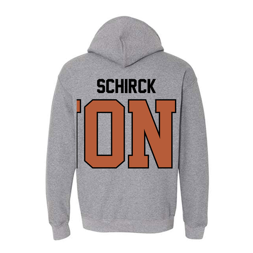 Texas - NCAA Men's Track & Field : Brandon Schirck - Classic Shersey Hooded Sweatshirt-1