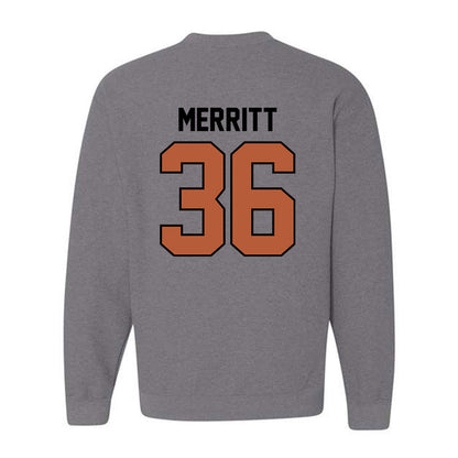 Texas - NCAA Football : Quinn Merritt - Classic Shersey Crewneck Sweatshirt