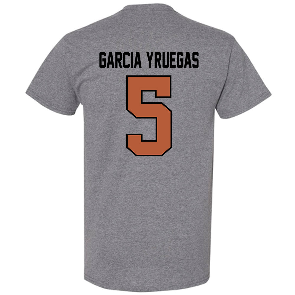 Texas - NCAA Baseball : Felix Garcia Yruegas - Classic Shersey T-Shirt-1