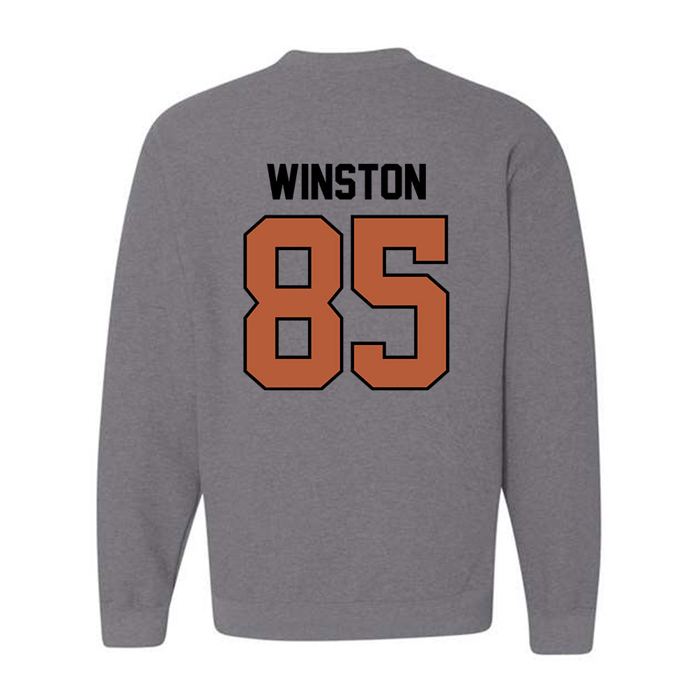 Texas - NCAA Football : Emaree Winston - Classic Shersey Crewneck Sweatshirt-1