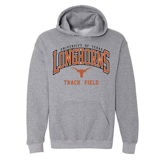 Texas - NCAA Men's Track & Field : Brock Lewis - Classic Shersey Hooded Sweatshirt-0