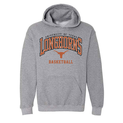 Texas - NCAA Men's Basketball : Jordan Pope - Classic Shersey Hooded Sweatshirt-0