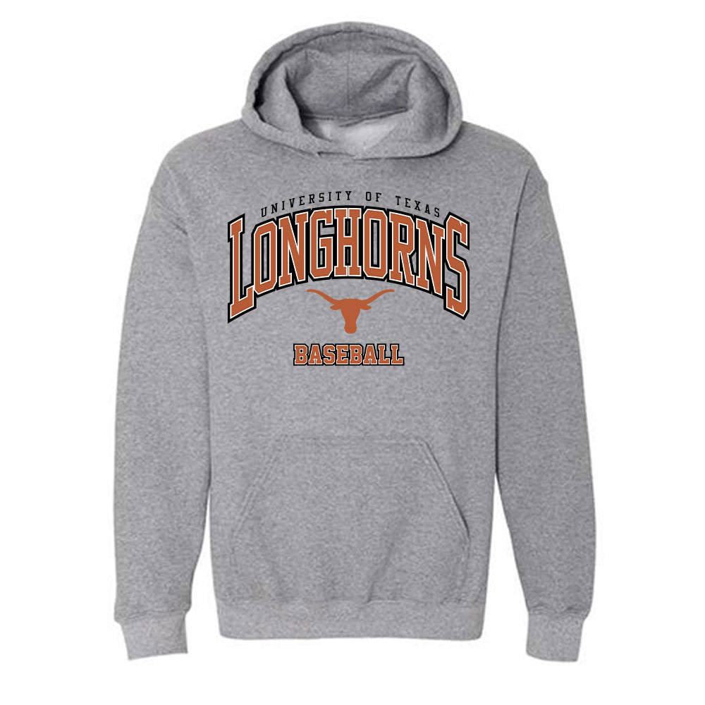 Texas - NCAA Baseball : Felix Garcia Yruegas - Classic Shersey Hooded Sweatshirt-0