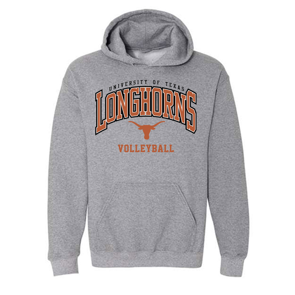 Texas - NCAA Women's Volleyball : Ramsey Gary - Classic Shersey Hooded Sweatshirt-0
