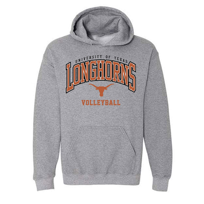 Texas - NCAA Women's Volleyball : Rella Binney - Classic Shersey Hooded Sweatshirt-0