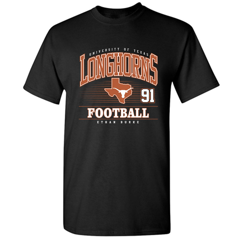 Texas - NCAA Football : Ethan Burke - Classic Fashion Shersey T-Shirt