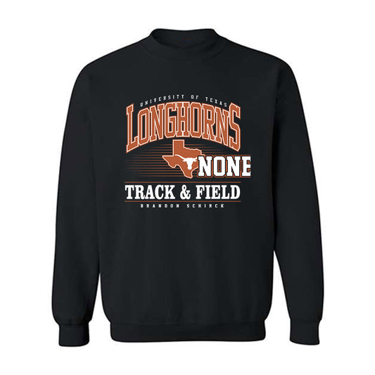 Texas - NCAA Men's Track & Field : Brandon Schirck - Classic Fashion Shersey Crewneck Sweatshirt-0
