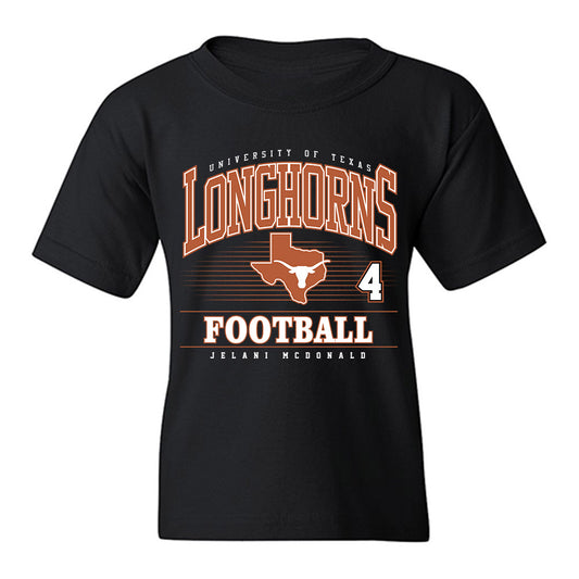 Texas - NCAA Football : Jelani McDonald - Classic Fashion Shersey Youth T-Shirt-0