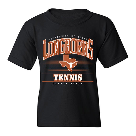 Texas - NCAA Women's Tennis : Carmen Herea - Classic Fashion Shersey Youth T-Shirt-0