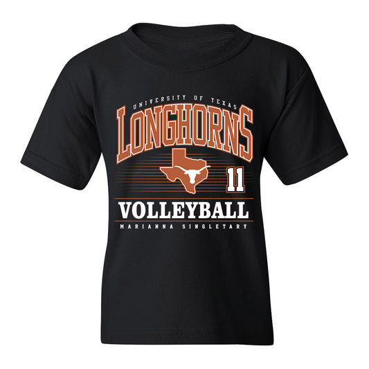 Texas - NCAA Women's Volleyball : Marianna Singletary - Classic Fashion Shersey Youth T-Shirt