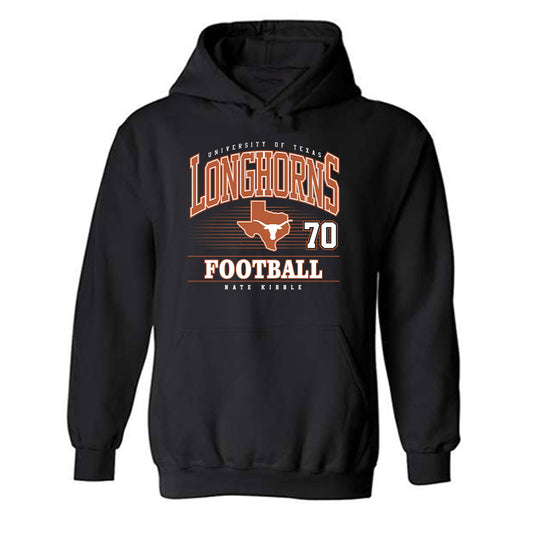 Texas - NCAA Football : Nate Kibble - Classic Fashion Shersey Hooded Sweatshirt