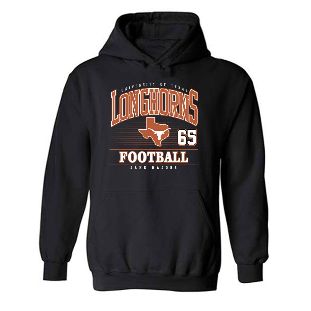 Texas - NCAA Football : Jake Majors - Classic Fashion Shersey Hooded Sweatshirt