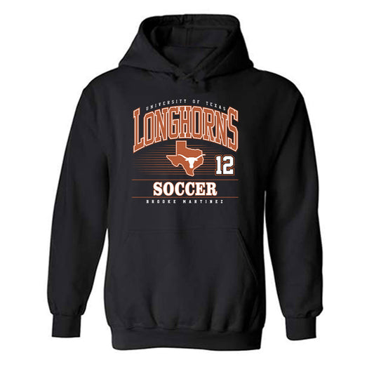 Texas - NCAA Women's Soccer : Brooke Martinez - Classic Fashion Shersey Hooded Sweatshirt-0