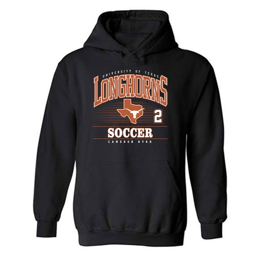Texas - NCAA Women's Soccer : Cameron Byrd - Classic Fashion Shersey Hooded Sweatshirt-0
