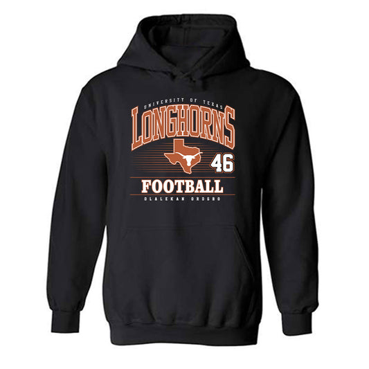 Texas - NCAA Football : Olalekan Orogbo - Classic Fashion Shersey Hooded Sweatshirt-0