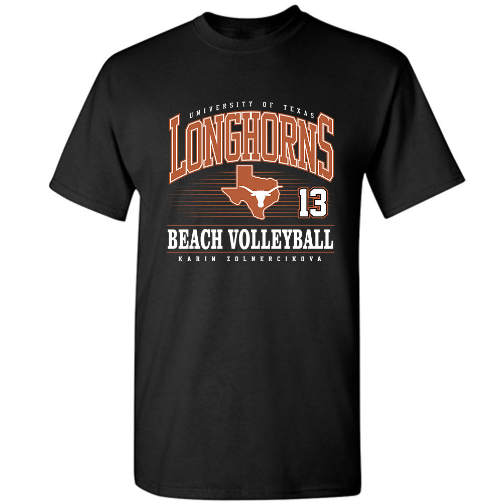 Texas - NCAA Beach Volleyball : Karin Zolnercikova - Classic Fashion Shersey T-Shirt-0