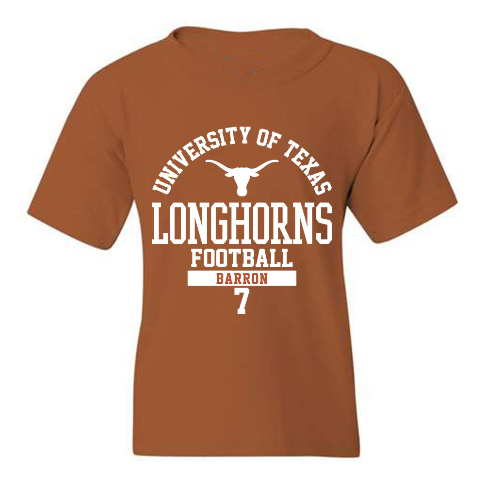 Texas - NCAA Football : Jahdae Barron - Classic Fashion Shersey Youth T-Shirt