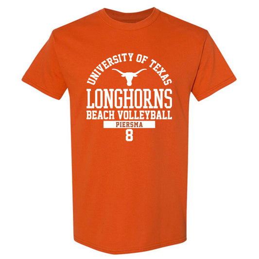 Texas - NCAA Beach Volleyball : Brecht Piersma - Classic Fashion Shersey T-Shirt-0
