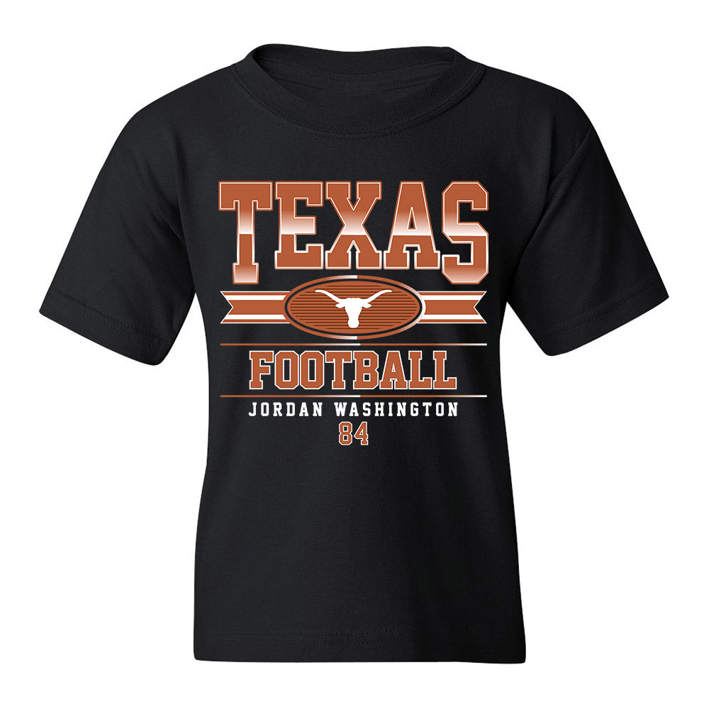 Texas - NCAA Football : Jordan Washington - Classic Fashion Shersey Youth T-Shirt