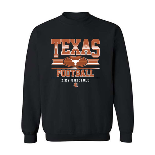 Texas - NCAA Football : Ziky Umeozulu - Classic Fashion Shersey Crewneck Sweatshirt