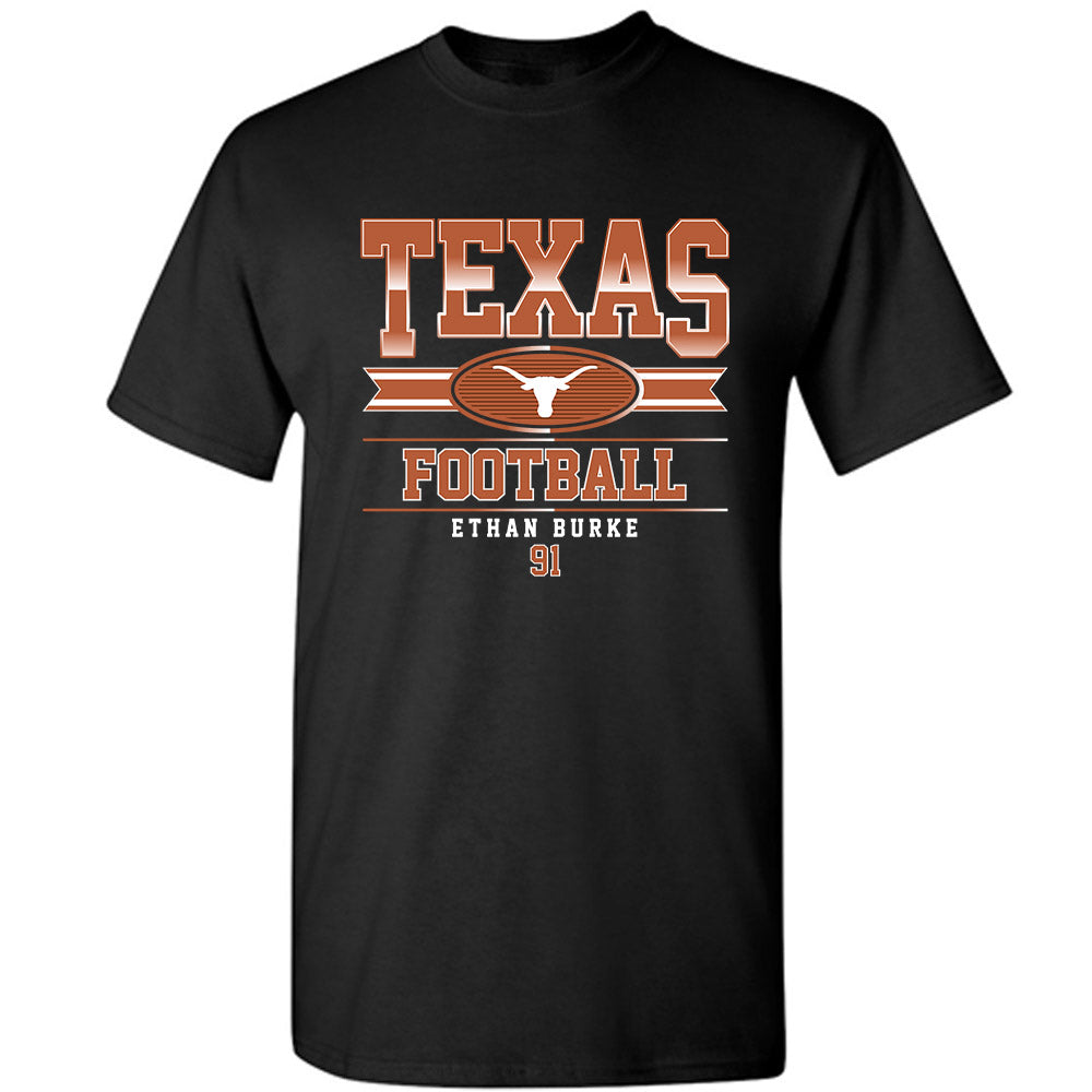 Texas - NCAA Football : Ethan Burke - Classic Fashion Shersey T-Shirt