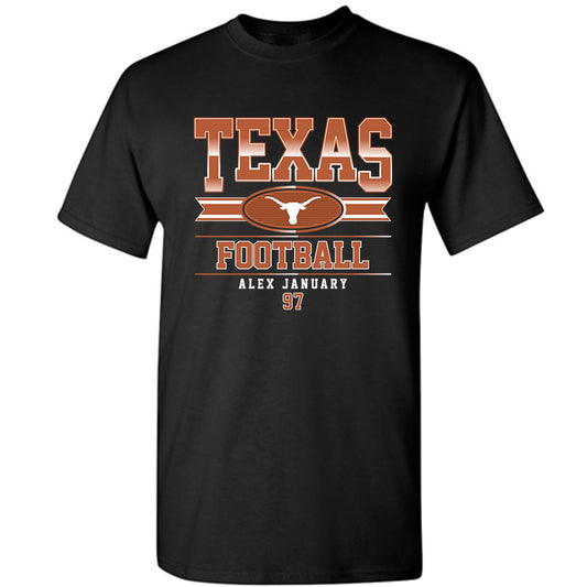 Texas - NCAA Football : Alex January - Classic Fashion Shersey T-Shirt