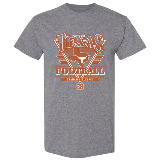 Texas - NCAA Football : Graham Gillespie - Classic Fashion Shersey T-Shirt