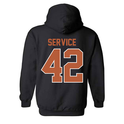 Texas - NCAA Baseball : Oliver Service - Hooded Sweatshirt Sports Shersey