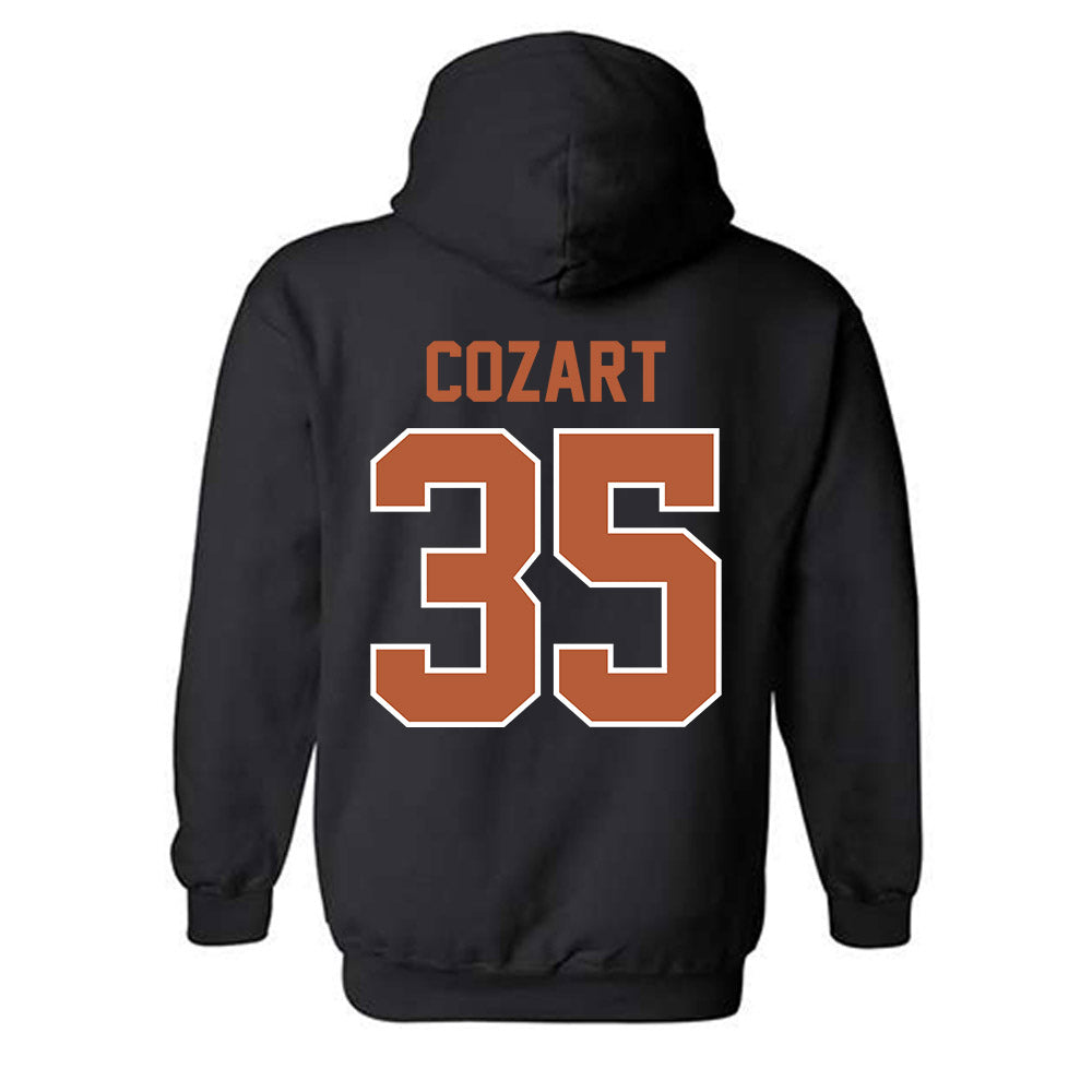 Texas - NCAA Baseball : Samuel Cozart - Sports Shersey Hooded Sweatshirt-1