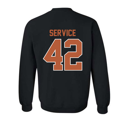 Texas - NCAA Baseball : Oliver Service - Crewneck Sweatshirt Sports Shersey