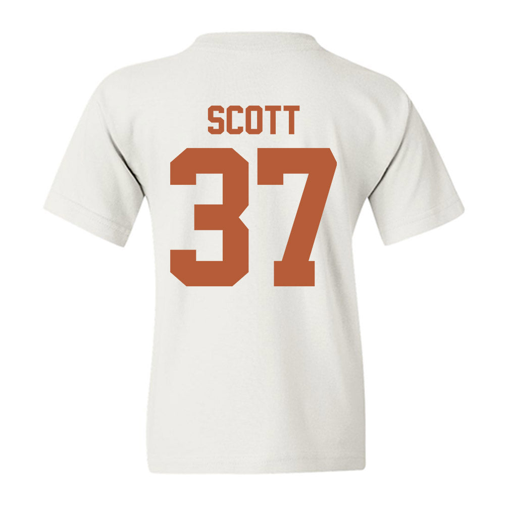 Texas - NCAA Baseball : Matt Scott - Sports Shersey Youth T-Shirt-1