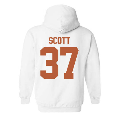 Texas - NCAA Baseball : Matt Scott - Sports Shersey Hooded Sweatshirt-1
