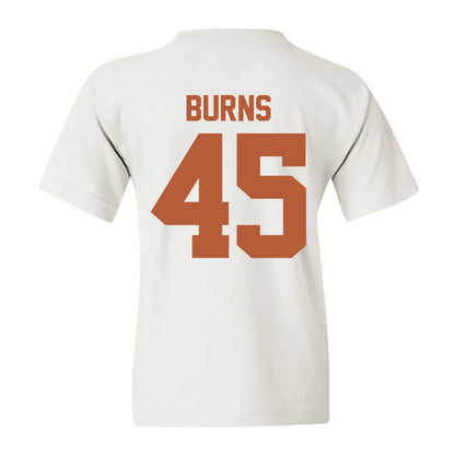 Texas - NCAA Baseball : Thomas Burns - Sports Shersey Youth T-Shirt-1