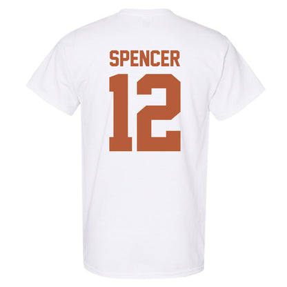 Texas - NCAA Baseball : Jared Spencer - Sports Shersey T-Shirt-1